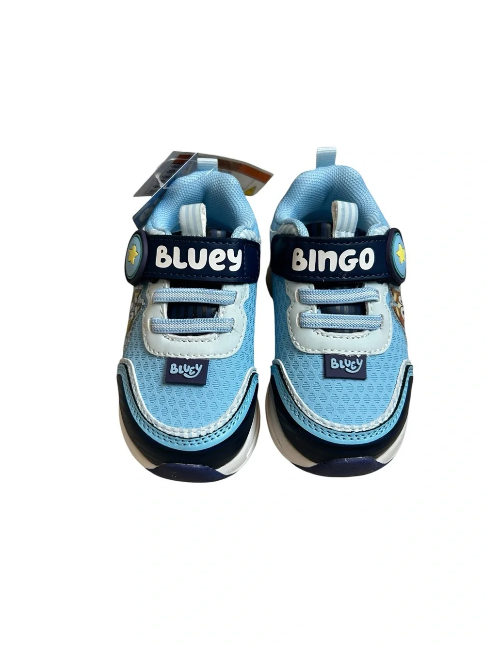 NEW Light Up Toddler Unisex Bluey Bingo Sneakers Sz 6T Ludo Studio Kohls